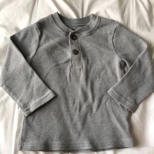 Gray Long Sleeved Tee